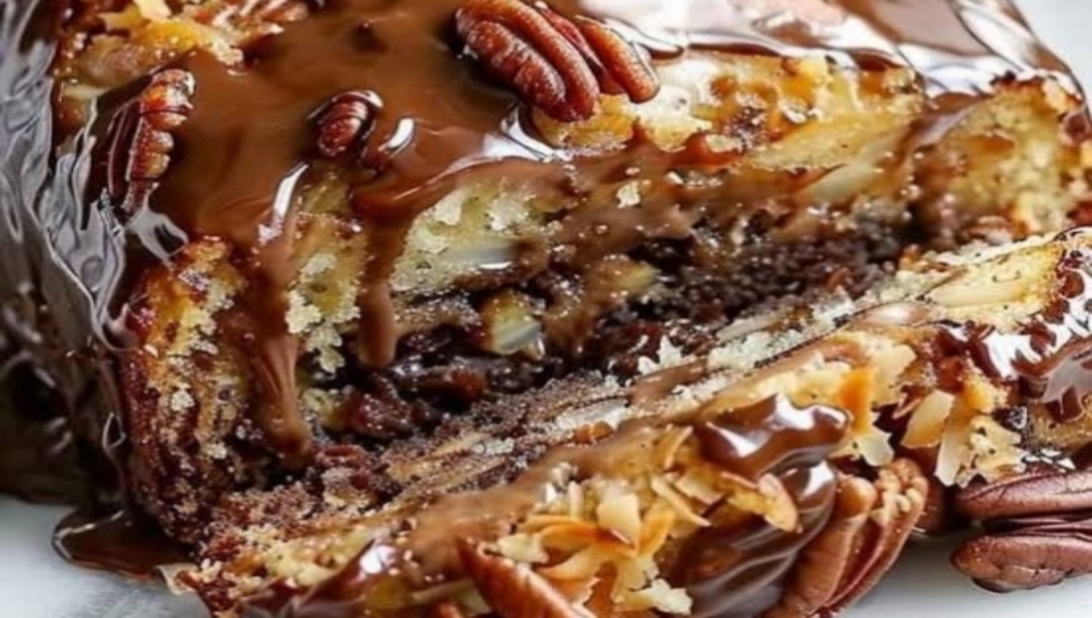 German Chocolate Pecan Pound Cake Recipe