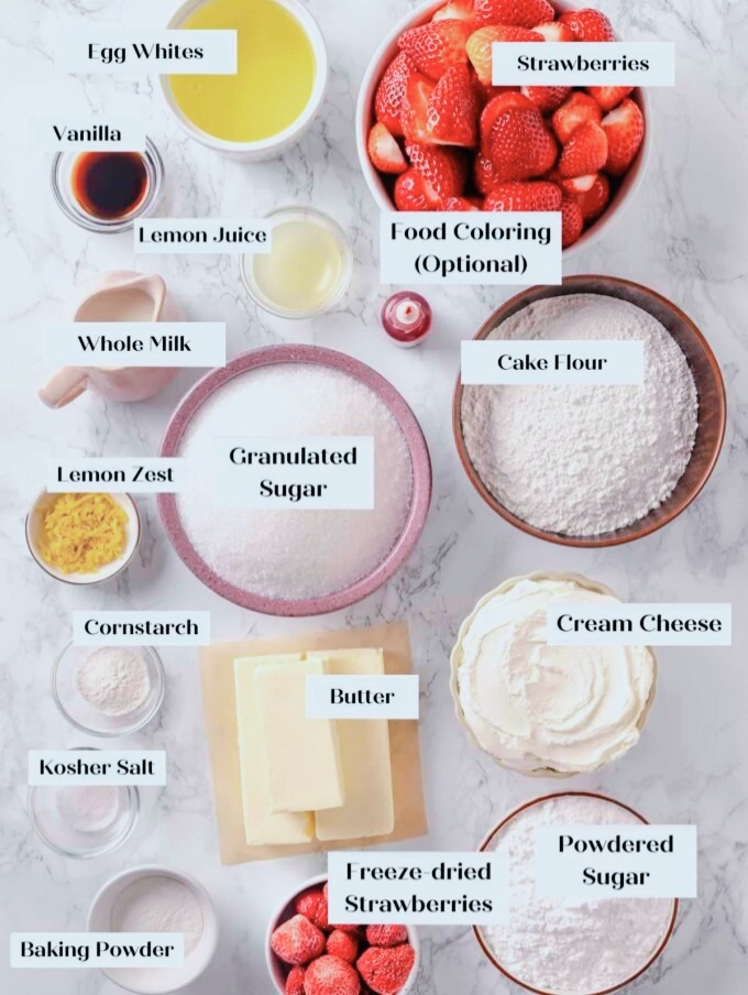 Strawberry And Vanilla Cake Recipe