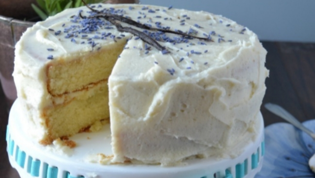 Easy Lavender Vanilla Cake Recipe